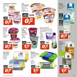 Gazetka promocyjna Real - Gazetka - ważna od 23.07 do 23.07.2022 - strona 7 - produkty: Becher, bio, butter, creme, deli reform, dessert, Dr. Oetker, drink, ehrmann, Ehrmann Grand Dessert, eis, flasche, frucht, fruchtjoghurt, hafer, Haferdrink, joghur, joghurt, kräuter, kräuter-butter, landliebe, margarine, meggle, milch, pudding, rama, rama cremefine, reis, sahne, Sahnejoghurt, zott