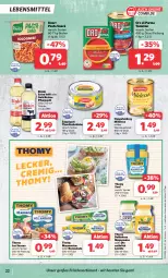 Gazetka promocyjna Combi - Prospekte - Gazetka - ważna od 10.02 do 10.02.2024 - strona 22 - produkty: auer, Becher, eis, fisch, flasche, hengstenberg, knorr, knorr pasta, Kraut, lebensmittel, mayonnaise, oro di parma, pasta, pasta snack, pflanze, pflanzen, Pflanzenöl, reis, remoulade, sauce, Sauerkraut, saupiquet, senf, snack, thomy, thomy les sauces, thunfisch, Ti, tomate, tomaten, wein, Weinsauerkraut, Yo, ZTE