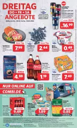 Gazetka promocyjna Combi - Prospekte - Gazetka - ważna od 10.02 do 10.02.2024 - strona 28 - produkty: angebot, angebote, auer, Bad, Becher, beere, beeren, Berger, braten, coca-cola, cola, drucker, eier, eis, elle, Engel, erde, felix, fisch, fische, Fischer, flasche, heidelbeere, heidelbeeren, isolierbecher, kaffee, Käse, kerze, kleiner klopfer, leine, milch, milchreis, milka, milkana, mövenpick, mövenpick kaffee, Müller, papier, pasta, Rauch, reis, salz, Schal, Schale, Schmelzkäse, schmelzkäsezubereitung, schwein, schweine, schweinenacken, spülmaschinen, teller, Ti, travel mug, vom schweinenacken, wein, weine, ZTE