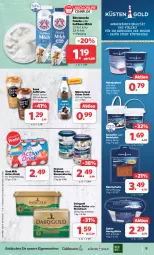 Gazetka promocyjna Combi - Prospekte - Gazetka - ważna od 10.02 do 10.02.2024 - strona 9 - produkty: bärenmarke, Becher, bismarck, butter, caffè latte, Dairygold, decke, drink, eimer, eis, emmi, filet, filets, flasche, haltbare milch, hering, Herings, heringsfilets, homann, irische butter, joghur, joghurt, joghurt mild, kakao, kartoffel, küstengold, lachs, latte, milch, natur, naturjoghurt, nudel, nudelsalat, Räucherlachs, reis, ring, sahne, salat, Schal, Schale, Streichzart, Ti, ZTE