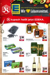 Gazetka promocyjna Kupsch - Angebote der Woche - Gazetka - ważna od 24.09 do 24.09.2022 - strona 1 - produkty: alkohol, arla, Becher, beere, beeren, bio, deka, eis, flasche, freixenet, heidelbeere, heidelbeeren, jacobs, jacobs krönung, Kærgården, kaffee, kräuter, Nackensteak, nackensteaks, oder kräuter, paprika, reis, salz, Schal, Schale, schogetten, schwein, schweine, sekt, steak, steaks, Ti, wein, weine, ZTE