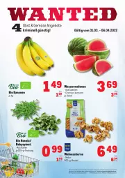 Gazetka promocyjna Metro - Obst & Gemüse Frischepreise - Gazetka - ważna od 06.04 do 06.04.2022 - strona 1 - produkty: abholpreise, angebot, angebote, Babyspinat, banane, bananen, beutel, bio, brut, cola, eis, ilag, melone, melonen, Metro, natur, nuss, obst, Rauch, reis, rucola, rwe, spinat, Ti, walnuss, walnusskerne, wasser, wassermelone, wassermelonen