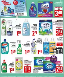 Gazetka promocyjna Edeka - Prospekte - Gazetka - ważna od 21.09 do 21.09.2024 - strona 24 - produkty: beutel, Cap, cottonelle, elle, fisch, fische, flasche, Frosch, geschirr, Heu, kraft, küche, Küchen, küchentücher, megaperls, milch, reiniger, reiniger gel, sagrotan, Softlan, Speck, spee, spülmittel, Ti, toilettentücher, tücher, waschmittel, weichspüler