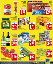 Gazetka promocyjna Edeka - Prospekte - Gazetka - ważna od 21.09 do 21.09.2024 - strona 27 - produkty: Discreet, eis, flasche, fleisch, frucht, fruchtfleisch, gewürz, Gewürzgurke, gewürzgurken, griesson, grüner veltliner, gurke, gurken, hanuta, Kühne, LG, milch, Mutti, nuss, riegel, rispentomaten, schlemmertöpfchen, Ti, tomate, tomaten, Töpfchen, zucchini, Zweigelt