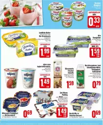 Gazetka promocyjna Edeka - Prospekte - Gazetka - ważna od 21.09 do 21.09.2024 - strona 4 - produkty: ACC, almighur, almighurt, alpro, arla, bärenmarke, Becher, butter, Cap, cappuccino, chia, cin, dessert, drink, eis, eiskaffee, joghur, joghurt, kaffee, Kaffeedrink, landliebe, latte, latte macchiato, mac, macchiato, monte, pudding, salz, schoko, Skyr, smarties, soya, Streichzart, Ti, zott, Zott Monte