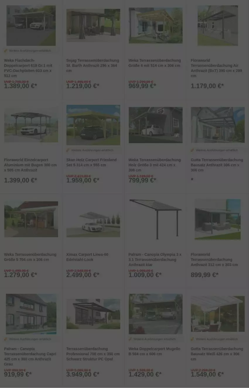 Aktueller Prospekt Obi - Prospekte - von 03.06 bis 11.06.2025 - strona 4 - produkty: Bau, Cap, Carport, edelstahl, Holz, HP, latte, soja, Terrassenüberdachung, weka