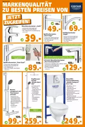 Gazetka promocyjna  - Prospekt für Globus Baumarkt  Achern - Gazetka - ważna od 08.01 do 08.01.2022 - strona 12 - produkty: armatur, auto, batterie, Bau, brause, brauseschlauch, eis, Elektro, handbrause, latte, reis, Ria, Schal, schlauch, schläuche, Spültischarmatur, thermostat, Ti, tisch, vita, waschtisch, waschtischarmatur, wasser, wc-sitz