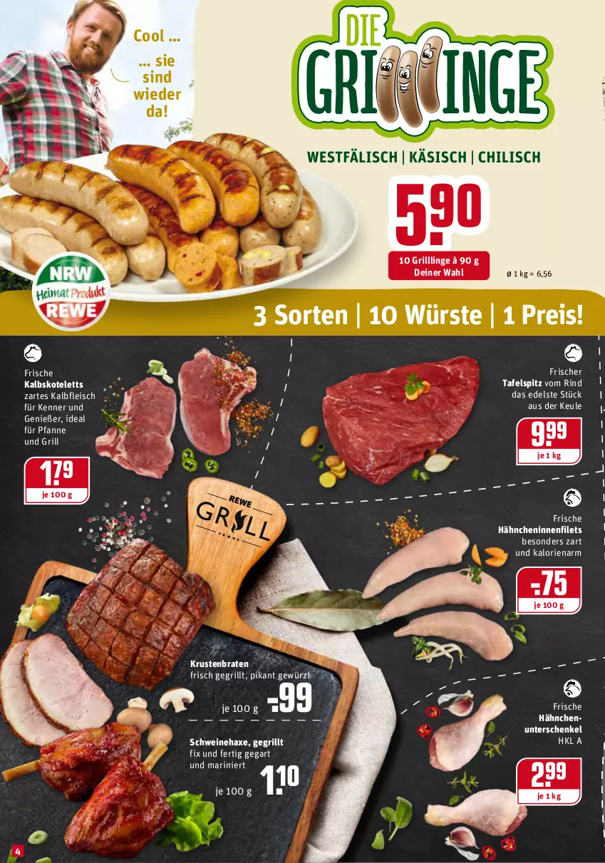 Aktueller Prospekt Rewe - Diese Woche im Angebot! - von 19.07 bis 24.07.2021 - strona 4