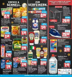 Gazetka promocyjna Hit - Prospekte - Gazetka - ważna od 10.12 do 10.12.2022 - strona 12 - produkty: Allzwecktücher, asus, auer, balsam, balsamico, balsamico bianco, batterie, batterien, Becher, blume, blumen, blumenöl, bügel, Bügeleisen, dampfbügeleisen, eintöpfe, eis, feinkost, feinschmecker, filet, filets, fisch, flasche, gin, heinz, hering, Herings, heringsfilets, kartoffel, Kartoffelpüree, ketchup, Knödel, knorr, knorr pasta, Kühne, leifheit, maggi, mayonnaise, meica, miracel, miracel whip, Mode, natur, natura, pasta, pfanni, püree, ravioli, Reinigung, reis, ring, rosato, salat, sauce, saucen, saupiquet, schlemmertöpfchen, senf, snack, sonnenblume, sonnenblumen, sonnenblumenöl, suppe, suppen, tefal, thomy, thunfisch, Ti, Tiere, Tipi, Töpfchen, Trockner, tücher, vileda, wasser, wassertank, weck, Yo, ZTE