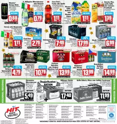 Gazetka promocyjna Hit - Prospekte - Gazetka - ważna od 10.12 do 10.12.2022 - strona 16 - produkty: Alwa, amecke, angebot, angebote, auer, Bad, Benediktiner, bier, bitburger, braun, brause, budweiser, burger, Cap, capri-sun, coca-cola, cola, corona, desperados, drink, drucker, eimer, eis, eistee, elle, energy drink, Engel, fanta, fanta oder, fanta oder sprite, fassbrause, fisch, flasche, fritz, fritz-kola, frucht, fruchtsaft, gin, Gläser, glasflasche, jever, kerze, krombache, krombacher, Lübecker, mineralwasser, monster, natur, natura, Nektar, oder sprite, orangina, Paula, paulaner, pfanne, Pfanner, pils, pilsner, pilsner urquell, Rauch, reis, rwe, saft, säfte, schweppes, sprite, Staatl. Fachingen, Steinsieker, tee, Ti, uhr, wasser, weissbier, ZTE