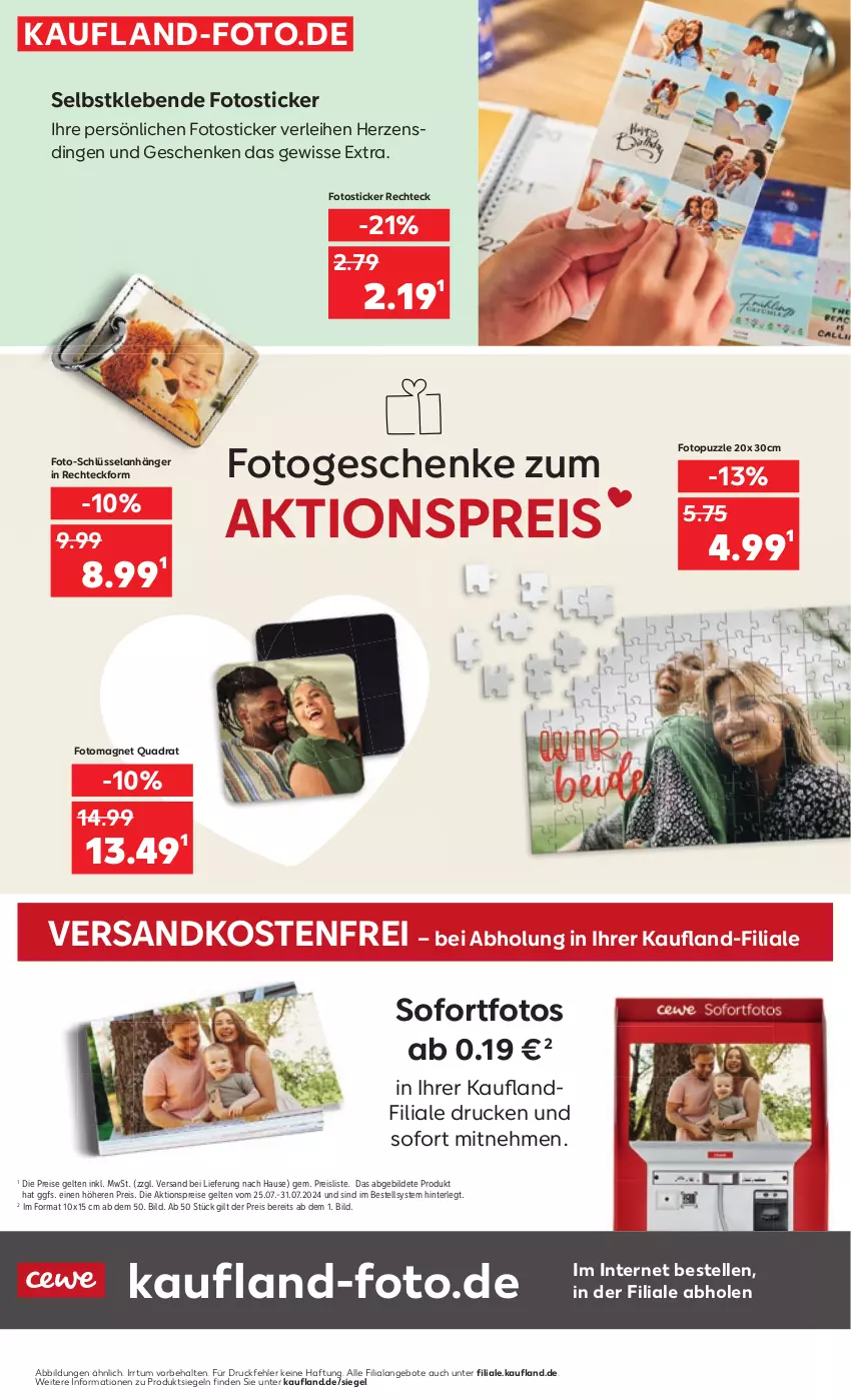 Aktueller Prospekt Kaufland - Prospekt - von 25.07 bis 31.07.2024 - strona 51 - produkty: aktionspreis, angebot, angebote, Anhänger, eis, Elan, elle, ndk, Puzzle, quad, reis, Ti, versandkostenfrei