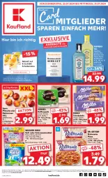 Gazetka promocyjna Kaufland - Prospekt - Gazetka - ważna od 31.07 do 31.07.2024 - strona 1 - produkty: Cap, colorwaschmittel, coupon, coupons, Dr. Oetker, eis, fleisch, gin, kaffee, kaffeepads, Käse, london dry, milka, milka schokolade, Nektar, nektarinen, pfirsich, pfirsiche, pfirsiche oder, pizza, reis, ristorante, ristorante pizza, sapphire, schoko, schokolade, senseo, Ti, waschmittel, Weisser Riese, ZTE