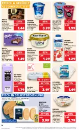 Gazetka promocyjna Kaufland - Prospekt - Gazetka - ważna od 31.07 do 31.07.2024 - strona 28 - produkty: angebot, Becher, bio, butter, buttermilch, creme, dell, Dr. Oetker, drink, eier, eis, elle, filet, filets, fisch, frucht, früchte, grill, hafer, Haferdrink, hering, Herings, heringsfilets, joghur, joghurt, joghurt mild, lachs, mac, meeresfrüchte, milch, milchreis, milka, milram, mit frucht, mousse, Muscheln, nestlé, olive, oliven, oreo, pudding, rama, reis, rezept, rezepte, riegel, ring, salat, Sardellen, sauce, Schal, Schale, schoko, schokolade, schokoladen, snack, Spezi, tesa, Ti, weihenstephan, Yo, ZTE