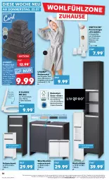 Gazetka promocyjna Kaufland - Prospekt - Gazetka - ważna od 31.07 do 31.07.2024 - strona 34 - produkty: angebot, angebote, Bad, Bademantel, Badmöbel, batterie, batterien, Bau, baumwolle, Beckenunterschrank, eis, Frottier-Set, handtücher, hochschrank, Mantel, mikrofaser, möbel, reiniger, reis, Schrank, Seitenschrank, Ti, tücher, unterschrank, waschbecken, waschbeckenunterschrank, wc-sitz, wolle, ZTE