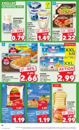 Gazetka promocyjna Kaufland - Prospekt - Gazetka - ważna od 31.07 do 31.07.2024 - strona 44 - produkty: actimel, actimel drink, alpro, angebot, baguette, bärenmarke, Becher, beutel, danone, danone actimel drink, drink, filet, fisch, flasche, Frittieröl, frucht, iglo, joghur, joghurt, kaffee, kartoffel, kondensmilch, mccain, milch, nuss, schlemmer-filet, Skyr, soja, Spezi, Tasche, taschen, Ti, torte, tortelloni, vanille, ZTE