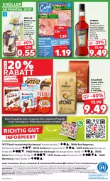 Gazetka promocyjna Kaufland - Prospekt - Gazetka - ważna od 31.07 do 31.07.2024 - strona 48 - produkty: angebot, angebote, aperitif, aperol, Astra, auer, Bad, Bau, Bauer, bio, bohne, bohnen, d'oro, dallmayr, drucker, eis, Engel, erde, feinkost, feinkosttheke, fisch, fischtheke, fleisch, getränk, gin, Käse, käsetheke, kerze, Kinder, kräuter, kräutern, LG, milch, Müller, müllermilch, orange, orangen, reis, Spezi, Ti, wein, wiesbauer, wurst, ZTE