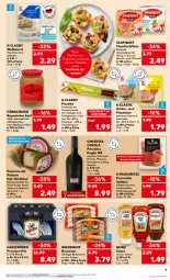 Gazetka promocyjna Kaufland - Prospekt - Gazetka - ważna od 31.07 do 31.07.2024 - strona 9 - produkty: angebot, angebote, auer, beere, blume, blumen, brombeere, bruzzzler, eis, elle, filet, filets, fisch, Geflügel, händlmaier, hartkäse, hasseröder, Hausmacher, heinz, Käse, kirsch, kirsche, landschinken, mac, milch, Muffin, muffins, natur, natura, olive, oliven, olivenöl, Pecorino, pflaume, pils, pizza, Pizzateig, premium pils, primitivo, prosciutto, reis, rezept, rezepte, rotwein, sauce, saupiquet, schinken, senf, sonnenblume, sonnenblumen, Spezi, thunfisch, Ti, tomate, tomaten, tomatensauce, wein, Weißwurst, wiesenhof, wurst, ZTE