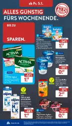 Gazetka promocyjna AldiSud - NÄCHSTE WOCHE - Gazetka - ważna od 06.01 do 06.01.2023 - strona 29 - produkty: activia, alle artikel ohne dekoration, alpro, Becher, beere, cerealien, danone, danone activia, dekoration, drink, eis, gin, heidelbeere, joghur, joghurt, kaffee, Käse, natur, naturjoghurt, ndk, nestlé, reis, salakis, salz, schafskäse, Ti, weichkäse, weihenstephan, ZTE