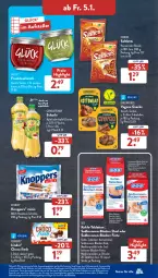 Gazetka promocyjna AldiSud - NÄCHSTE WOCHE - Gazetka - ważna od 06.01 do 06.01.2023 - strona 30 - produkty: ACC, apfel, Apotheke, aprikose, aprikosen, aufstrich, brezel, choco fresh, dell, eis, elle, ferrero, flasche, frikadellen, frucht, fruchtaufstrich, gerolsteine, gerolsteiner, haselnuss, ilag, Kinder, Kinder Choco fresh, knoppers, lorenz, medizinprodukt, milch, nuss, pflanze, pflanzen, reis, sac, saltletts, schorle, snack, snacks, steiner, storck, tablet, tablett, Tablette, teller, Ti, zitrone, zucker