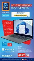 Gazetka promocyjna AldiSud - NÄCHSTE WOCHE - Gazetka - ważna od 06.01 do 06.01.2023 - strona 48 - produkty: aldi, auto, eis, Intel, Laptop, lautsprecher, Mode, ssd, Ti