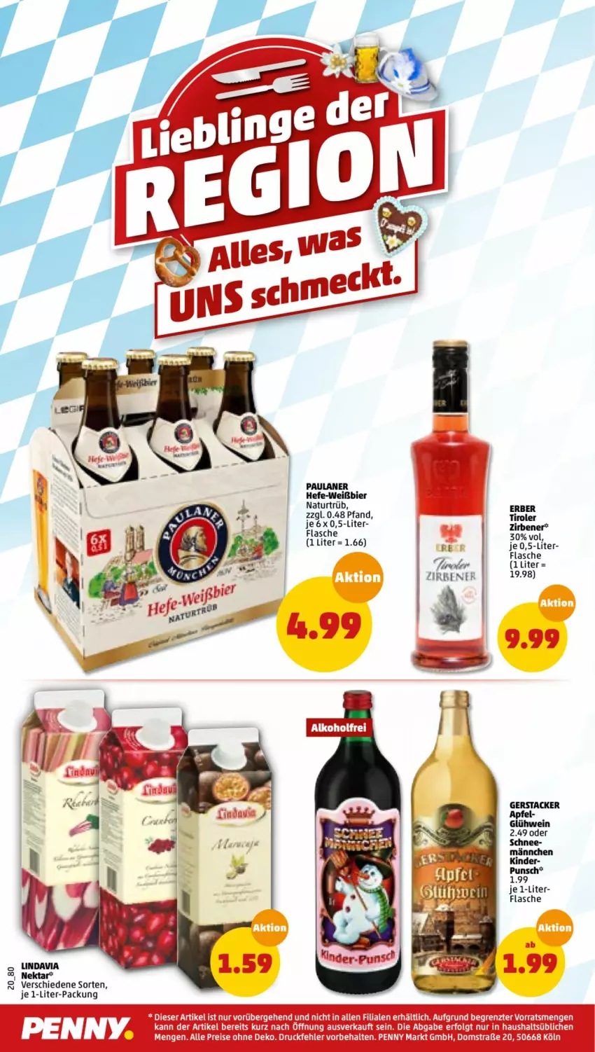 Aktueller Prospekt Penny - Prospekte - von 17.01 bis 22.01.2022 - strona 20 - produkty: apfel, eis, flasche, Glühwein, Kinder, LG, natur, Nektar, reis, Ti, wein, ZTE