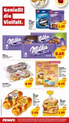 Gazetka promocyjna Penny - Prospekte - Gazetka - ważna od 22.01 do 22.01.2022 - strona 14 - produkty: beutel, butter, cookie, cookies, Croissant, croissants, gin, honig, kakao, milka, milka schokolade, oreo, schoko, schokolade, Ti, vanille, waffeln, ZTE