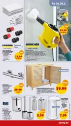 Gazetka promocyjna Penny - Prospekte - Gazetka - ważna od 22.01 do 22.01.2022 - strona 31 - produkty: abzugshaube, ACC, accessoires, armatur, armaturen, Bad, batterie, batterien, Bau, bürste, bürsten, dampfreiniger, Desinfektion, dunstabzug, dunstabzugshaube, edelstahl, eimer, elle, garnitur, karcher, kochfeld, kosmetik, kosmetikeimer, lack, reiniger, Reinigung, rückwand, Rundbürste, salz, Seife, seifenspender, thermostat, Ti, tücher