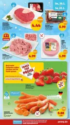 Gazetka promocyjna Penny - Prospekte - Gazetka - ważna od 22.01 do 22.01.2022 - strona 35 - produkty: beere, beeren, beutel, bio, eis, erdbeere, erdbeeren, fenster, fleisch, gulasch, jungbullen, karotten, pute, regal, reis, rind, rinder, Schal, Schale, schinken, Speck, südtiroler, Ti, tiefpreis, uhr