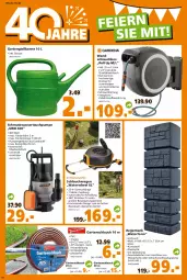 Gazetka promocyjna - Prospekt für Globus Baumarkt Achern - Gazetka - ważna od 23.04 do 23.04.2022 - strona 10 - produkty: auto, brause, gardena, Garten, gartenschlauch, Gießkanne, HP, korn, Ria, schlauch, schlauchwagen, Ti, tisch, trolli, wasser