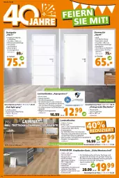 Gazetka promocyjna  - Prospekt für Globus Baumarkt  Achern - Gazetka - ważna od 23.04 do 23.04.2022 - strona 16 - produkty: aqua, asti, braun, bürste, eis, elle, garnitur, lack, laminat, laminatboden, landhausdiele, latte, Mode, montana, ndk, reis, ring, Schal, Sockelleiste, Ti, tisch, vinylboden, wasser, Weißlack