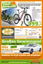 Gazetka promocyjna  - Prospekt für Globus Baumarkt  Achern - Gazetka - ważna od 23.04 do 23.04.2022 - strona 20 - produkty: akku, angebot, angebote, arlo, Bau, bett, bratwurst, decke, E-Bike, eis, erde, Germ, getränk, gewinnspiel, globus fachmärkte, Jubiläums, jubiläumsangebot, kaffee, LG, Mountainbike, pommes, Pommes Frites, pril, promax, Ria, rwe, salz, Schal, schnitzel, schwein, shimano, Soße, Spiele, Ti, uhr, wein, wurst