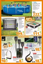 Gazetka promocyjna  - Prospekt für Globus Baumarkt  Achern - Gazetka - ważna od 23.04 do 23.04.2022 - strona 5 - produkty: akku, auer, Bau, deka, eis, Kugel, ladekabel, Leuchte, leuchten, Liege, natur, ndk, pool, quad, Reinigung, Sandkasten, Solarfackel, solarleuchte, Ti, tisch, tischleuchte, Trampolin, usb, wasser