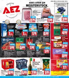 Gazetka promocyjna Aez - Prospekte - Gazetka - ważna od 26.10 do 26.10.2024 - strona 1 - produkty: adelholzener, Becher, beere, beeren, Bergkäse, beutel, brut, buitoni, Buko, chio chips, chips, chipsfrisch, cola, creme, ecco, eis, erde, feta, flammkuchen, flasche, fleisch, frische milch, frischkäse, hartkäse, heidelbeere, heidelbeeren, hofgut, Holz, italienische pasta, jacobs, joghur, joghurt, kaffee, Käse, kasseler, kuchen, kühlschrank, lachgummi, lamm, Meister, milch, milka, milka schokolade, nimm2, Nougatcreme, nuss, nutella, obst, Ofen, pasta, Pfannkuchen, pizza, prosecco, puma, reis, sahne, Sahnejoghurt, salakis, salat, salate, Schal, Schale, schnitzel, schoko, schokolade, Schrank, Schwartau, schwein, schweine, schweineschnitzel, spumante, steinofen, steinofen pizza, Ti, Tiere, trolli, valdo, wagner, weihenstephan, wein, weine, zott, ZTE, zucker