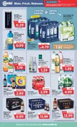 Gazetka promocyjna Combi - Prospekte - Gazetka - ważna od 19.08 do 19.08.2023 - strona 16 - produkty: Alwa, angebot, angebote, bio, burger, cola, drink, eis, elle, energy drink, flasche, flensburger, glasflasche, grapefruit, gurke, krombache, krombacher, lavendel, LG, limo, limonade, malz, mineralwasser, natur, orange, orangen, pils, pilsener, radler, reis, rel, schweppes, Spezi, Sport, tee, Ti, vilsa, vita, vitamalz, Vivaris, volvic, wasser, ZTE