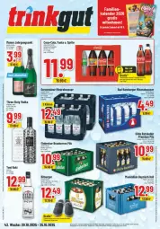 Gazetka promocyjna Trinkgut - Prospekte - Gazetka - ważna od 25.10 do 25.10.2025 - strona 1 - produkty: Alwa, Bad, bitburger, burger, coca-cola, cola, eis, elle, fanta, gerolsteine, gerolsteiner, jahrgangssekt, mineralwasser, mumm, payback, pils, premium pils, reifen, reis, sekt, sprite, steiner, Ti, wasser, ZTE