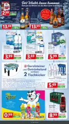 Gazetka promocyjna Getraenkeland - Gazetka - ważna od 26.11 do 26.11.2022 - strona 4 - produkty: Alwa, bestpreis, bett, bier, brunnen, cola, eis, Elan, elle, erde, gerolsteine, gerolsteiner, getränk, getränke, gewinnspiel, gin, mineralwasser, natur, reis, rel, Spreequell, steiner, telefon, Ti, tisch, volvic, wasser, weck