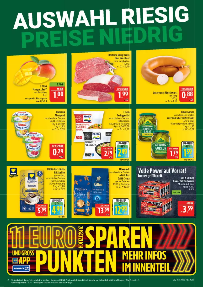 Aktueller Prospekt Marktkauf - Prospekt - von 11.01 bis 17.01.2026 - strona 2 - produkty: eis, kartoffel, reis, Ti, ZTE