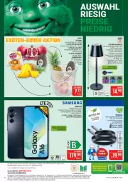 Gazetka promocyjna Marktkauf - Prospekt - Gazetka - ważna od 17.01 do 17.01.2026 - strona 44 - produkty: akku, ananas, Astra, avocado, bratpfanne, bügel, deka, eimer, eis, elle, ente, frontkamera, grana, Granatäpfel, kamera, Leuchte, pfanne, Physalis, Rana, reis, ring, sac, Samsung, samsung galaxy, Samsung Galaxy A, Schal, Ti, tisch, tischleuchte, usb, ZTE