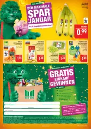 Gazetka promocyjna Marktkauf - Prospekt - Gazetka - ważna od 17.01 do 17.01.2026 - strona 8 - produkty: banane, bananen, bio, deka, edeka bio, eis, kartoffel, kartoffeln, mab, möhren, orange, orangen, speisekartoffeln, speisemöhren, tafeltrauben, Ti, trauben, Yo