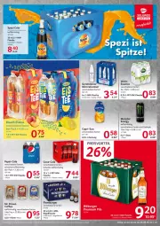 Gazetka promocyjna Selgros - Food - Gazetka - ważna od 28.09 do 28.09.2022 - strona 19 - produkty: Alwa, bügel, bügelflasche, burger, Cap, capri-sun, coca-cola, cola, eis, eistee, flasche, flensburger, gerolsteine, gerolsteiner, mineralwasser, monster, mw-flasche, pepsi, pepsi-cola, preisvorteil, Rauch, reis, Spezi, steiner, tee, Ti, volvic, wasser