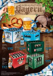 Gazetka promocyjna Selgros - Food - Gazetka - ważna od 28.09 do 28.09.2022 - strona 24 - produkty: angebot, angebote, bier, eis, elle, erdinger, flasche, LG, mw-flasche, Rauch, reis, Spaten, Ti