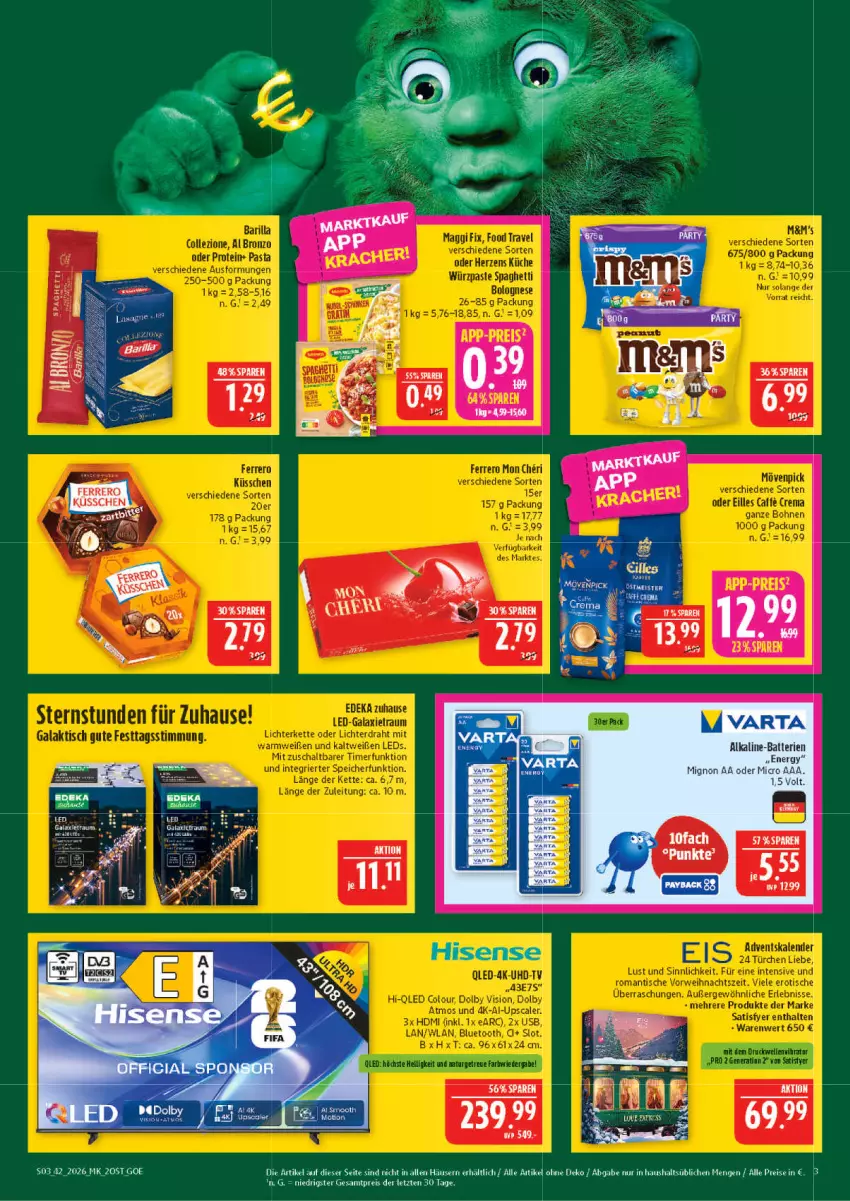 Aktueller Prospekt Marktkauf - Prospekt - von 11.10 bis 17.10.2026 - strona 3 - produkty: batterie, batterien, eis, elle, reis, Ti
