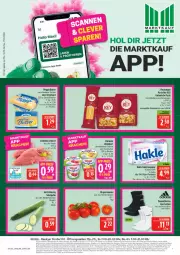 Gazetka promocyjna Marktkauf - Prospekt - Gazetka - ważna od 17.10 do 17.10.2026 - strona 1 - produkty: almighur, almighurt, ariel, Becher, butter, ehrmann, ehrmann almighurt, eis, hakle, hakle toilettenpapier, italienische pasta, meggle, papier, pasta, reis, rispentomaten, salat, schnitzel, schwein, schweine, schweineschnitzel, socken, Sport, sportsocken, Streichzart, Ti, toilettenpapier, tomate, tomaten, uhr, wein, weine