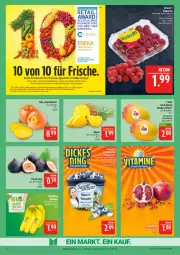Gazetka promocyjna Marktkauf - Prospekt - Gazetka - ważna od 17.10 do 17.10.2026 - strona 8 - produkty: Abtei, ananas, beere, beeren, discount, eis, ente, frucht, heidelbeere, heidelbeeren, himbeer, himbeere, himbeeren, Kaki, LG, magazin, mango, mangos, obst, Rauch, reis, Ti, tisch, und gemüse, Yo, ZTE