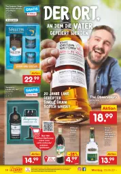 Gazetka promocyjna Netto Marken-Discount - Filial-Angebote - Gazetka - ważna od 28.05 do 28.05.2022 - strona 14 - produkty: dry gin, eier, eis, erde, gin, Gläser, himbeer, kräuter, likör, london dry, london dry gin, ndk, pircher, reis, sac, scotch, scotch whisky, single malt, spirituosen, Tanqueray, Ti, whisky, wilthener