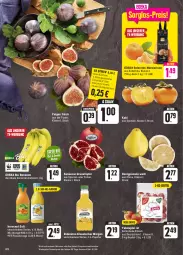 Gazetka promocyjna Edeka - Angebote der Woche - Gazetka - ważna od 30.09 do 30.09.2023 - strona 12 - produkty: apfel, banane, bananen, beutel, bio, coupon, coupons, deka, edeka bio, eis, Feigen, flasche, grana, Granatäpfel, honig, Honigpomelo, Innocent, Kaki, mandarine, mandarinen, orange, pet-flasche, Pomelo, rabatt-coupon, Rana, reis, saft, Ti, valensina, ZTE