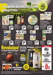 Gazetka promocyjna Edeka - Angebote der Woche - Gazetka - ważna od 30.09 do 30.09.2023 - strona 19 - produkty: ball, Bergkäse, bio, brot, deka, edeka bio, eis, emmentaler, flasche, gouda, gutschein, Heu, heumilch, hummus, kaffee, kaffeegenuss, Käse, knäckebrot, Kürbis, linsen, milch, natur, nuss, reis, smoothie, Ti, tomate, tomaten, waffeln, wiener, wiener würstchen, würstchen, ZTE