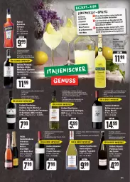 Gazetka promocyjna Edeka - Angebote der Woche - Gazetka - ważna od 30.09 do 30.09.2023 - strona 21 - produkty: Alwa, aperitif, aperol, brut, drink, ecco, eis, Elan, ente, fisch, flasche, fleisch, frucht, früchte, früchten, Geflügel, gewürz, Käse, kirsch, kirsche, küche, lamm, limo, mandel, merl, mineralwasser, nuss, pasta, primitivo, prosecco, reifen, Ria, Rubin, salat, salate, Ti, Tiere, valdo, vorspeise, wasser, Wild, zitrone, zitronen