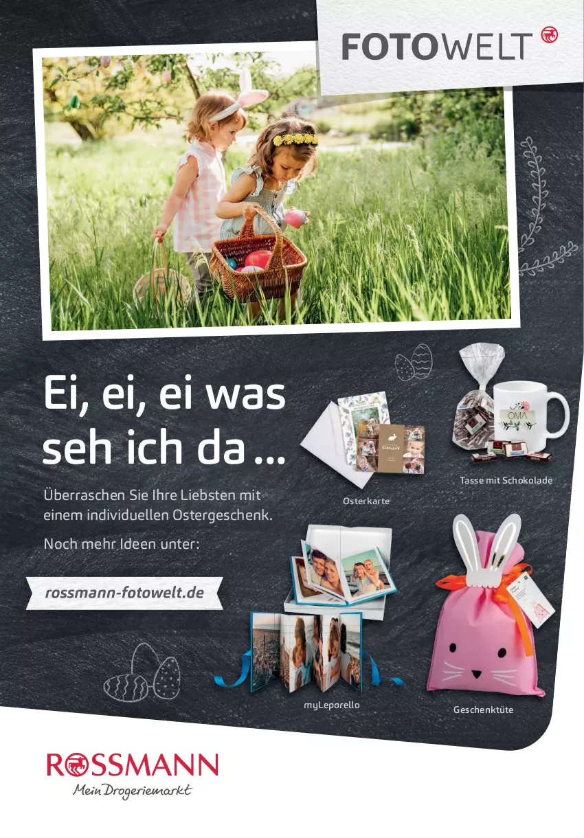 Aktueller Prospekt Rossmann - Prospekte - von 01.03 bis 31.03.2024 - strona 73 - produkty: elle, rel, schoko, schokolade, tasse, Tüte