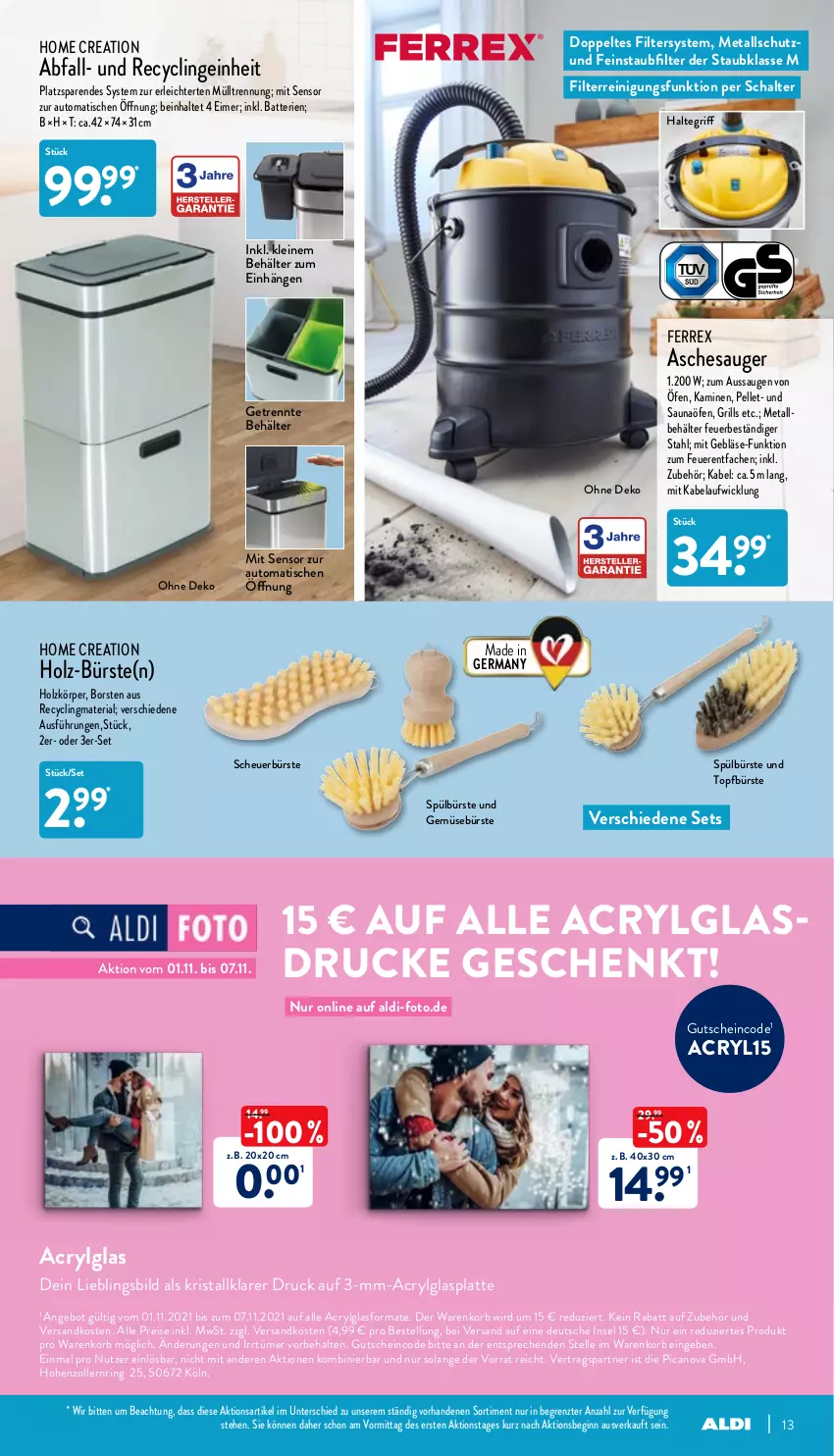 Aktueller Prospekt Aldi Nord - Aldi-Aktuell - von 01.11 bis 06.11.2021 - strona 13